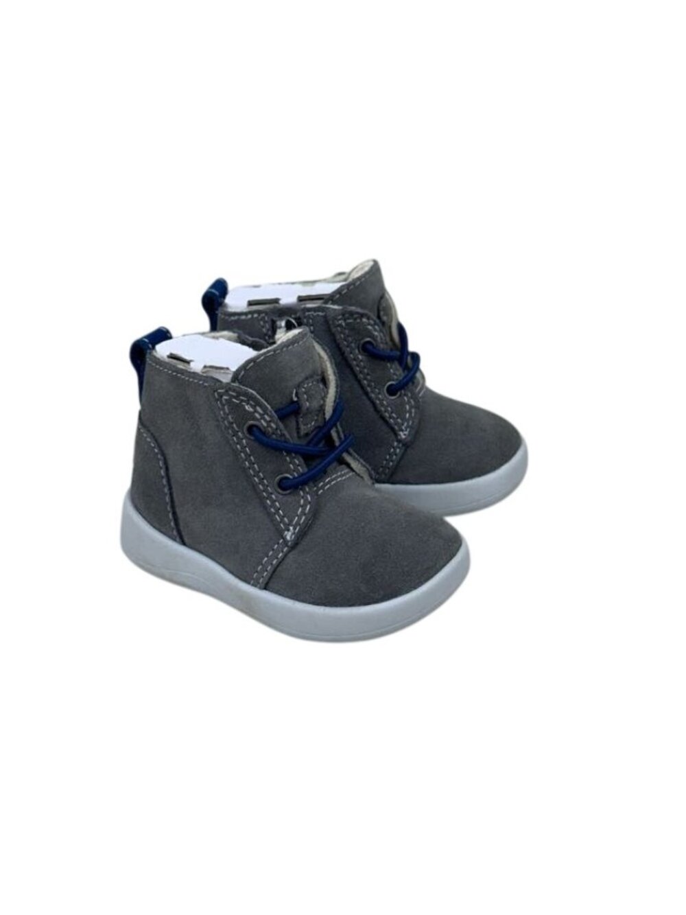 Ugg 1097114I Kristjan Chukka Boots Suede Side Zip Elastic Laces Toddler Size 2/3